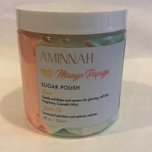 AMINNAH AMNH Mango Papaya Sugar Polish 8oz $20